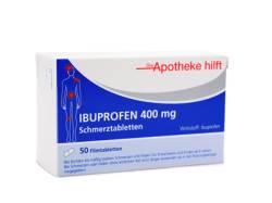 IBUPROFEN 400 mg Die Apotheke hilft Filmtabletten 50 St von NOWEDA Apothekergenossenschaft eG