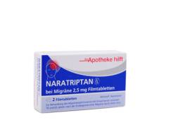 NARATRIPTAN Juta bei Migr�ne 2,5 mg Filmtabletten 2 St von NOWEDA Apothekergenossenschaft eG