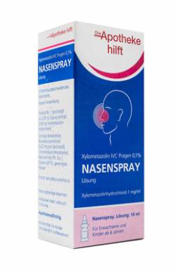 Nasenspray XYLOMETAZOLIN IVC Pragen 0,1% L�sung 10 ml von NOWEDA Apothekergenossenschaft eG