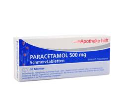PARACETAMOL 500 mg Die Apotheke hilft Tabletten 20 St von NOWEDA Apothekergenossenschaft eG