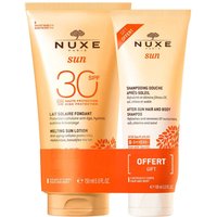 Nuxe Sun Set Sonnenmilch Lsf30+gratis Duschshampoo von NUXE