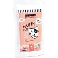 napani Bio-Dosenfutter für Hunde, Huhn pur von Napani