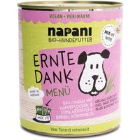 napani Bio Menü für Hunde Ernte Dank von Napani