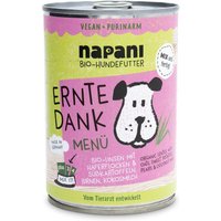 napani Bio Menü für Hunde Ernte Dank von Napani