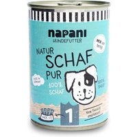 napani Dosenfutter für Hunde, Schaf pur von Napani