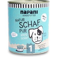 napani Dosenfutter für Hunde, Schaf pur von Napani