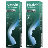 Nasivin® Nasenspray für Erwachsene und Schulkinder - Jetzt 10% mit dem Code 10nasivin sparen* von Nasivin