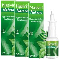 Nasivin® Natura Nasenspray 3er-Pack - Jetzt 10% mit dem Code 10nasivin sparen* von Nasivin
