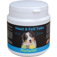NatuSol Haut & Fell Tabs - mit Zink für Hunde von NatuSol