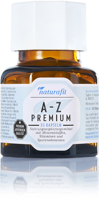 NATURAFIT A-Z Premium Kapseln 24.1 g von NaturaFit GmbH