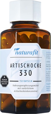 NATURAFIT Artischocke 330 Kapseln 68.7 g von NaturaFit GmbH