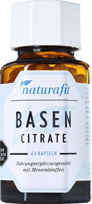 NATURAFIT Basencitrate Kapseln 51 g von NaturaFit GmbH