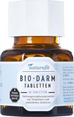NATURAFIT Bio Darm Tabletten 90 St von NaturaFit GmbH