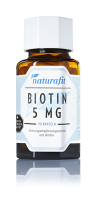 NATURAFIT Biotin 5 mg Kapseln 23.3 g von NaturaFit GmbH