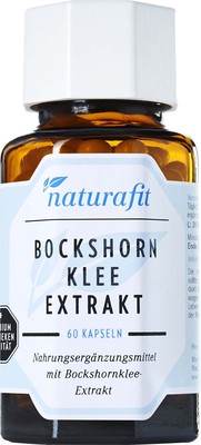 NATURAFIT Bockshornklee Extrakt Kapseln 34.9 g von NaturaFit GmbH