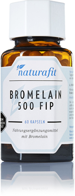 NATURAFIT Bromelain 500 FIP Kapseln 37.5 g von NaturaFit GmbH