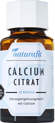 NATURAFIT Calcium Citrat Kapseln 49.6 g von NaturaFit GmbH