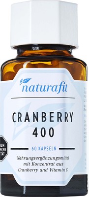 NATURAFIT Cranberry 400 Kapseln 42.9 g von NaturaFit GmbH