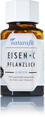 NATURAFIT Eisen plus C pflanzlich Kapseln 32.6 g von NaturaFit GmbH