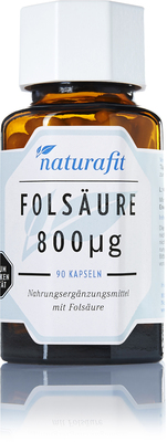 NATURAFIT Fols�ure 800 �g Kapseln 23.3 g von NaturaFit GmbH