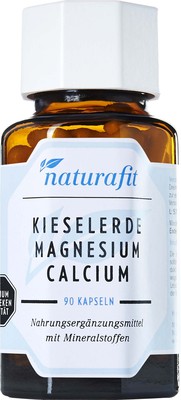 NATURAFIT Kieselerde Calcium Magnesium Kapseln 24.6 g von NaturaFit GmbH