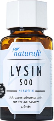NATURAFIT Lysin 500 Kapseln 44.9 g von NaturaFit GmbH