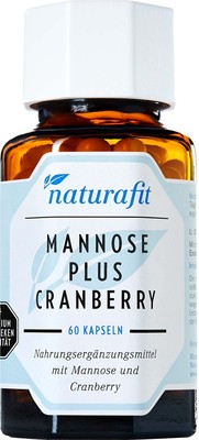 NATURAFIT Mannose plus Cranberry Kapseln 43.1 g von NaturaFit GmbH