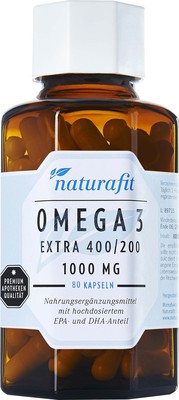 NATURAFIT Omega-3 extra 400/200 Kapseln 110.7 g von NaturaFit GmbH