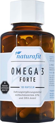 NATURAFIT Omega-3 forte Kapseln 124 g von NaturaFit GmbH