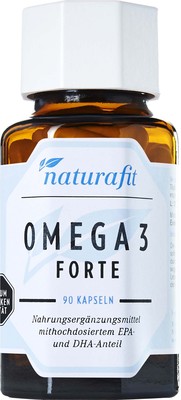 NATURAFIT Omega-3 forte Kapseln 62 g von NaturaFit GmbH