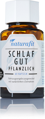 NATURAFIT Schlafgut pflanzlich Kapseln 41.8 g von NaturaFit GmbH