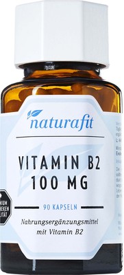 NATURAFIT Vitamin B2 100 mg Kapseln 24.7 g von NaturaFit GmbH