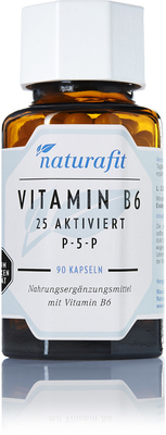 NATURAFIT Vitamin B6 25 aktiviert P-5-P Kapseln 24.6 g von NaturaFit GmbH