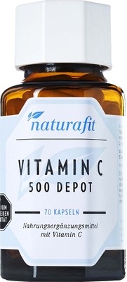 NATURAFIT Vitamin C 500 Depot Kapseln 51.8 g von NaturaFit GmbH