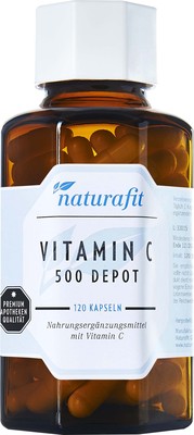 NATURAFIT Vitamin C 500 Depot Kapseln 88.9 g von NaturaFit GmbH