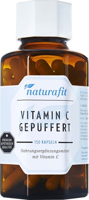 NATURAFIT Vitamin C gepuffert Kapseln 107.7 g von NaturaFit GmbH