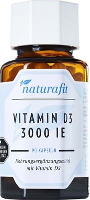 NATURAFIT Vitamin D3 3000 I.E. Kapseln 26.1 g von NaturaFit GmbH