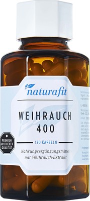 NATURAFIT Weihrauch 400 Kapseln 71.7 g von NaturaFit GmbH