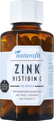 NATURAFIT Zink Histidin C Kapseln 73.8 g von NaturaFit GmbH