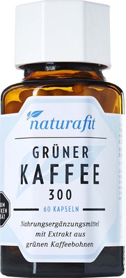 NATURAFIT gr�ner Kaffee 300 Extrakt Kapseln 35.4 g von NaturaFit GmbH
