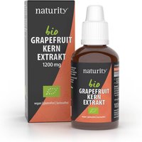 Naturity - Grapefruitkern-Extrakt 1200mg + Vitamin C von Naturity