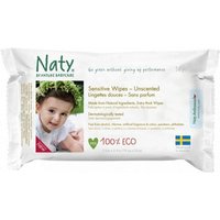 Naty - Feuchttücher Sensitiv, unparfümiert von Naty