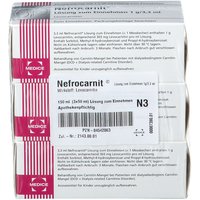 Nefrocarnit® Lösung zum Einnehmen 1 g/3,3 ml von Nefrocarnit