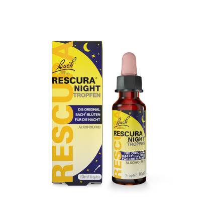 Bachblüten RESCURA NIGHT Tropfen alkoholfrei von Nelsons GmbH