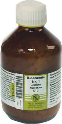 BIOCHEMIE 1 Calcium fluoratum D 12 Tabletten von Nestmann Pharma GmbH