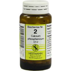 BIOCHEMIE 2 Calcium phosphoricum D 12 Tabletten 100 St Tabletten von Nestmann Pharma GmbH