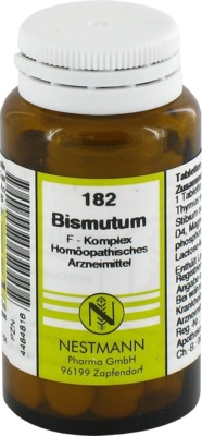 BISMUTUM F Komplex Tabletten Nr.182 von Nestmann Pharma GmbH
