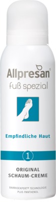 Allpresan Fuß spezial Nr. 1 Original Schaum-Creme Empfindliche Haut von Neubourg Skin Care GmbH