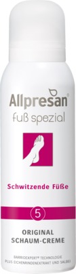 Allpresan Fuß spezial Nummer 5 Original Schaum-Creme Schwitzende Füße von Neubourg Skin Care GmbH
