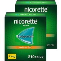 NICORETTE 4 mg freshfruit Kaugummi von Nicorette